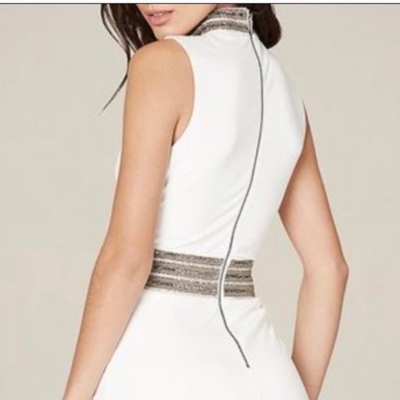 Bebe Dress with Rhinestone neckline - Picture 6 of 8